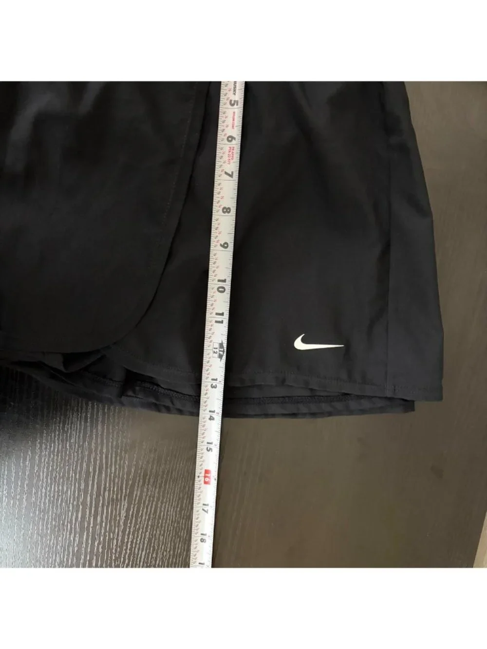 nike black plus size athletic mini skort